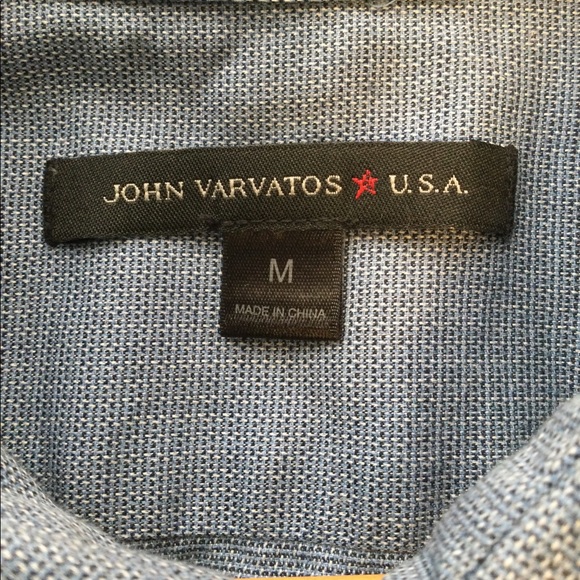John Varvatos Star U.S.A. Button Down Woven Shirt - Picture 4 of 8